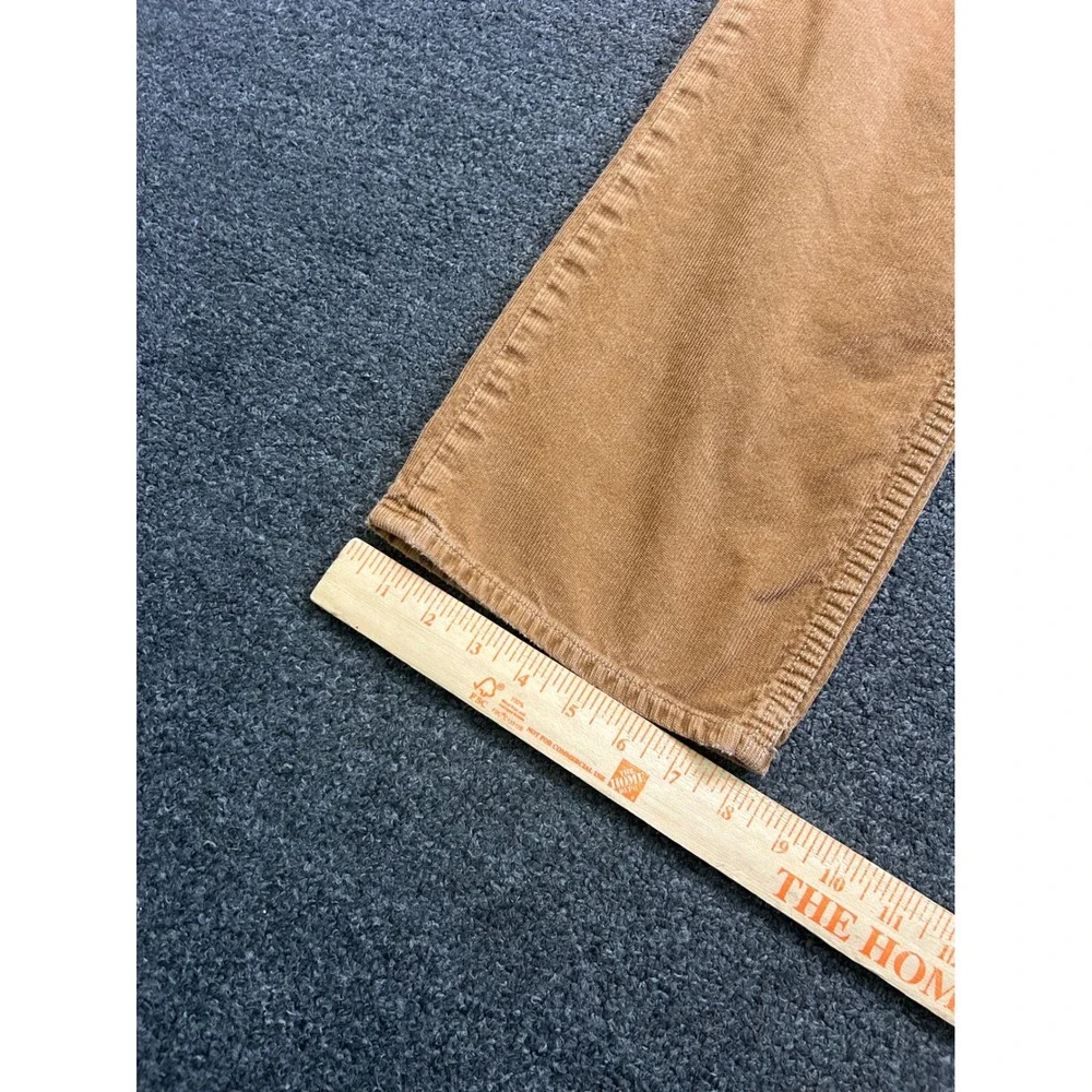 Polo Ralph Lauren Corduroy Pants Brown Mens 34x30‎ Straight Leg Cotton Casual